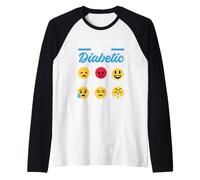 Type One Diabetes A Day As A Diabetic Funny T1D Awareness Raglan Baseball Tee