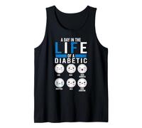 Type One Diabetes A Day As A Diabetic Funny T1D Awareness Tank Top