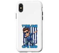 Type One Of A Kind Diabetes Awareness Month Dabbing Boy Case for iPhone X/XS