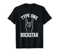 Type ONE Rockstar - Diabetes Awareness, T1D Support T-Shirt
