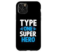 Type One Superhero T1D Warrior Diabetes Awareness Case for iPhone 11 Pro