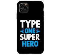 Type One Superhero T1D Warrior Diabetes Awareness Case for iPhone 11 Pro Max