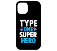 Type One Superhero T1D Warrior Diabetes Awareness Case for iPhone 12/12 Pro
