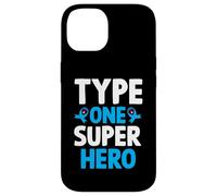 Type One Superhero T1D Warrior Diabetes Awareness Case for iPhone 14