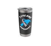 Type One Superhero Type 1 Diabetes Awareness Stainless Steel Insulated Tumbler