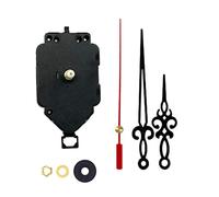 Type Silent Wall Clock Movement Hour Minute Second Needle Mechanism Replacement Quartz Clock Repair Accessories Kits For Long Shaft Kits For Round Metal Kit Kit Parts Kitchen Decor Wall