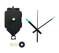 Type Silent Wall Clock Movement Hour Minute Second Needle Mechanism Replacement Quartz Clock Repair Accessories Kits For Long Shaft Kits For Round Metal Kit Kit Parts Kitchen Decor Wall