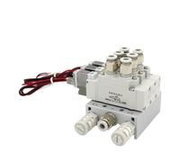 Type SY5120 Solenoid Valve Combination Single Electronically Controlled Cylinder Control Valve SY5120-5LZD-01/SY5120-6LZD-01(SY5120-6LZD-01 6mm,7 Stations)