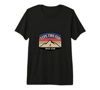 Type Two Fun Trail Club Ultra Mountain Runner Premium T-Shirt