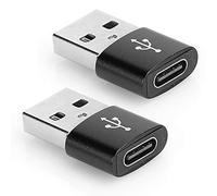 TypeC Adapter, Compact in Structure Simple Plug and Play USB Adapter, Easy to Carry Compatible for OTG Synchronization or Data Transmission For Charging(black)