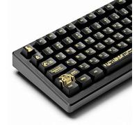 Typehaven Cherry Profile PBT Keycaps,135 Keys Keycap Set, Dye-Sublimation, Cherry Profile, Cute Anime Theme for Most 60% 65% 75% 80% 100% US Layout Cherry MX Switches Mechanical Keyboard