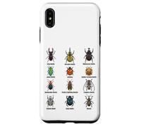 Types of Beetles, Beetle Species Chart Insect Identification Case for iPhone XS Max