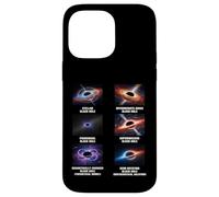 Types of Black Holes Astronomy Chart Space Lovers Case for iPhone 14 Pro Max