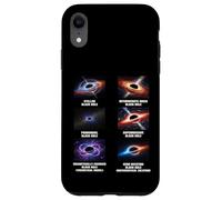 Types of Black Holes Astronomy Chart Space Lovers Case for iPhone XR