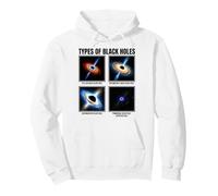 Types of Black Holes Astronomy Chart Space Lovers Pullover Hoodie