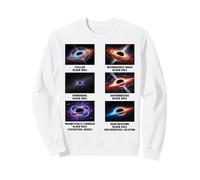 Types of Black Holes Astronomy Chart Space Lovers Sweatshirt