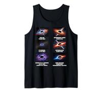 Types of Black Holes Astronomy Chart Space Lovers Tank Top