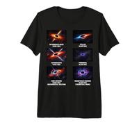 Types of Black Holes Space Science Astrophysics Premium T-Shirt