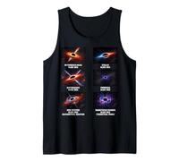Types of Black Holes Space Science Astrophysics Tank Top