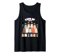 Types of Cat Cute Kitten Kawaii Cats, Men Women Girls Kids Tank Top