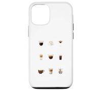 Types of Coffee Funny Caffeine Lover Barista Case for iPhone 12/12 Pro