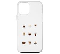 Types of Coffee Funny Caffeine Lover Barista Case for iPhone 12 mini