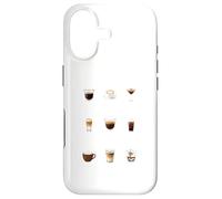 Types of Coffee Funny Caffeine Lover Barista Case for iPhone 17