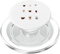 Types of Coffee Funny Caffeine Lover Barista PopSockets PopGrip for MagSafe