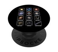 Types of Cosmic Structures Star Systems, Nebulae & Galaxies PopSockets Adhesive PopGrip