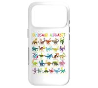 Types Of Dinosaurs Alphabet A-Z ABC Dino Identification Case for iPhone 17 Pro
