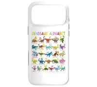 Types Of Dinosaurs Alphabet A-Z ABC Dino Identification Case for iPhone 17 Pro Max