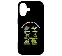 TYPES of DINOSAURS CUTE DINO Alphabet A-Z ABC kids for boys Case for iPhone 17