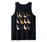 Types of Domestic Ducks Breeds Waterfowl Animals Tank Top