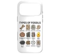 Types of Fossils Chart Paleontology Science Fossil Lovers Case for iPhone 17 Pro Max