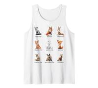Types of Foxes Educational Collection Fox Types Fox Species Tank Top