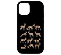 Types of Gazelles - Gazelle Species Science Boys Girls Kids Case for iPhone 12/12 Pro