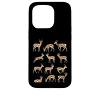 Types of Gazelles - Gazelle Species Science Boys Girls Kids Case for iPhone 15 Pro