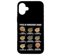 Types of Horseshoe Crabs - Diverse Horseshoe Crab Species Case for iPhone 16 Plus