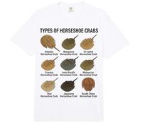 Types of Horseshoe Crabs - Diverse Horseshoe Crab Species Comfort Colors Adult Heavyweight T-Shirt