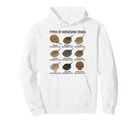 Types of Horseshoe Crabs - Diverse Horseshoe Crab Species Pullover Hoodie