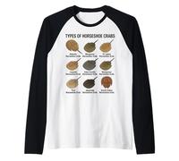 Types of Horseshoe Crabs - Diverse Horseshoe Crab Species Raglan Baseball Tee