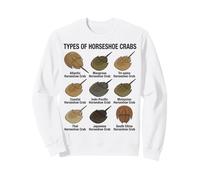 Types of Horseshoe Crabs - Diverse Horseshoe Crab Species Sweatshirt