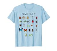 Types Of Insects T-Shirt Educational Entomology Science Tee T-Shirt