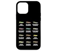 Types of Leafhoppers - Insect Species Chart Case for iPhone 12 mini
