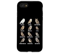 Types of Owls - Owl Species Identification Chart Case for iPhone SE (2020) / 7/8