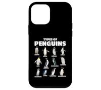 Types of Penguins Kawaii Sea Animal Lover Penguin Lovers Case for iPhone 12 mini