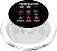 Types of Sea Stars, Sea Star Species Chart, Marine Science PopSockets PopGrip for MagSafe