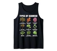 Types of Seaweed, Seaweed Species Chart, Marine Algae Types Tank Top