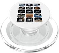 Types of Spacecraft Space Exploration Chart Astronomy PopSockets PopGrip for MagSafe