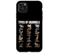 Types of Squirrels Identification Chart Species of Squirrels Case for iPhone 11 Pro Max